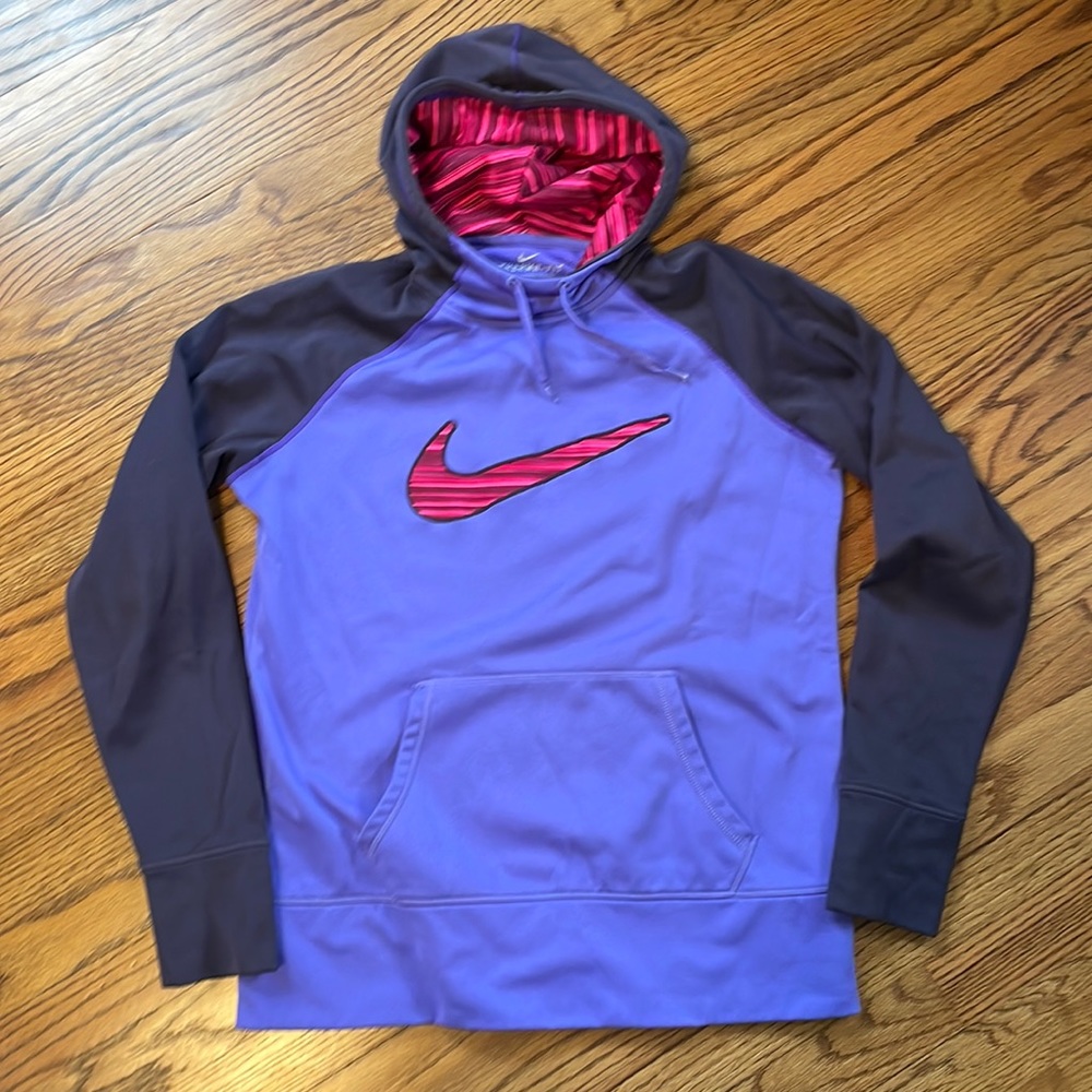 Nike ladies pullover hoodie, size L